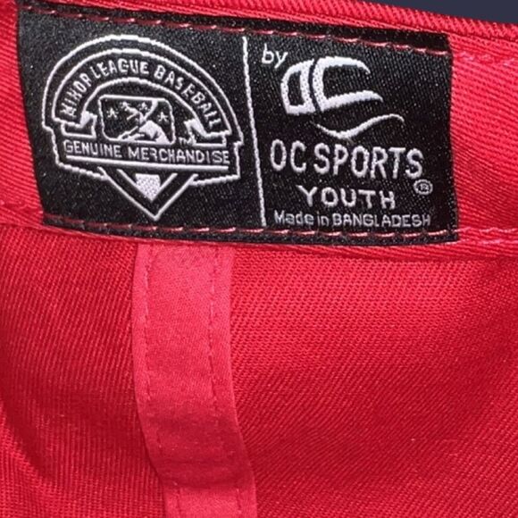 NWT Youth OC Sports MiLB Louisville Bats Fitted Cap #2 - Picture 4 of 5